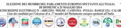 Elezioni Europee 2014 – Liste dei candidati