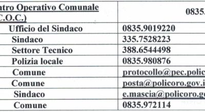 Attivazione del Centro Operativo Comunale