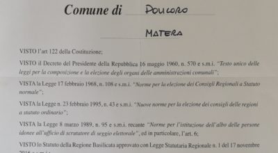 Convocazione della commissione elettorale comunale per la nomina degli scrutatori