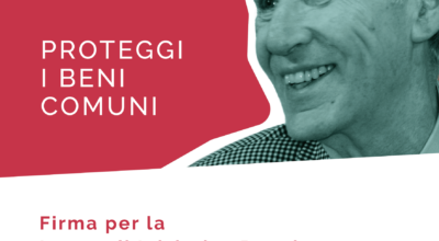 Avviso pubblico – Raccolta Firme del Comitato beni pubblici e comuni “Stefano Rodotà”