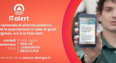 IT-alert TEST – 19 settembre 2023