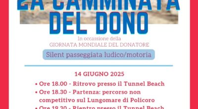 14 giugno 2025 – 2ª Camminata del Dono