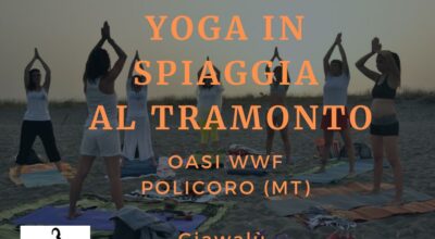 31 LUGLIO 2025 – YOGA IN SPIAGGIA AL TRAMONTO